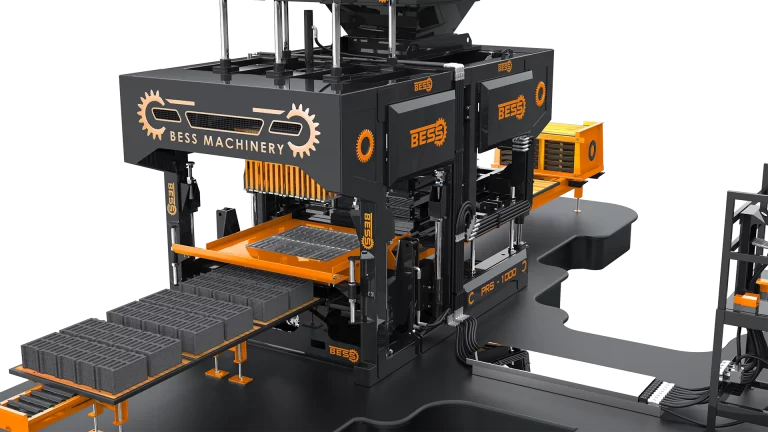 PRS1000 SemiAutomatic Hollow BlockMakingMachine 549tx315cl0p