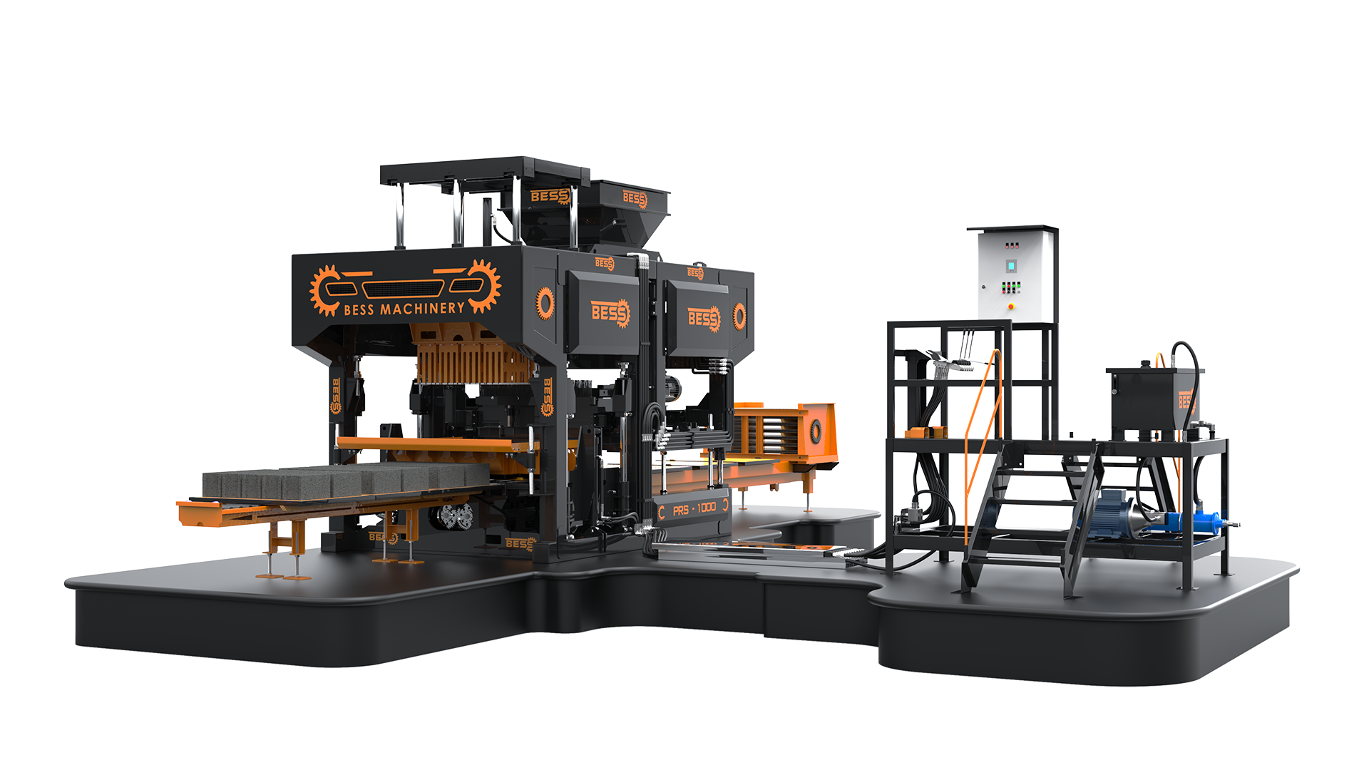 PRS 1000 Yarı Otomatik Briket Makinesi - Beyazli Group