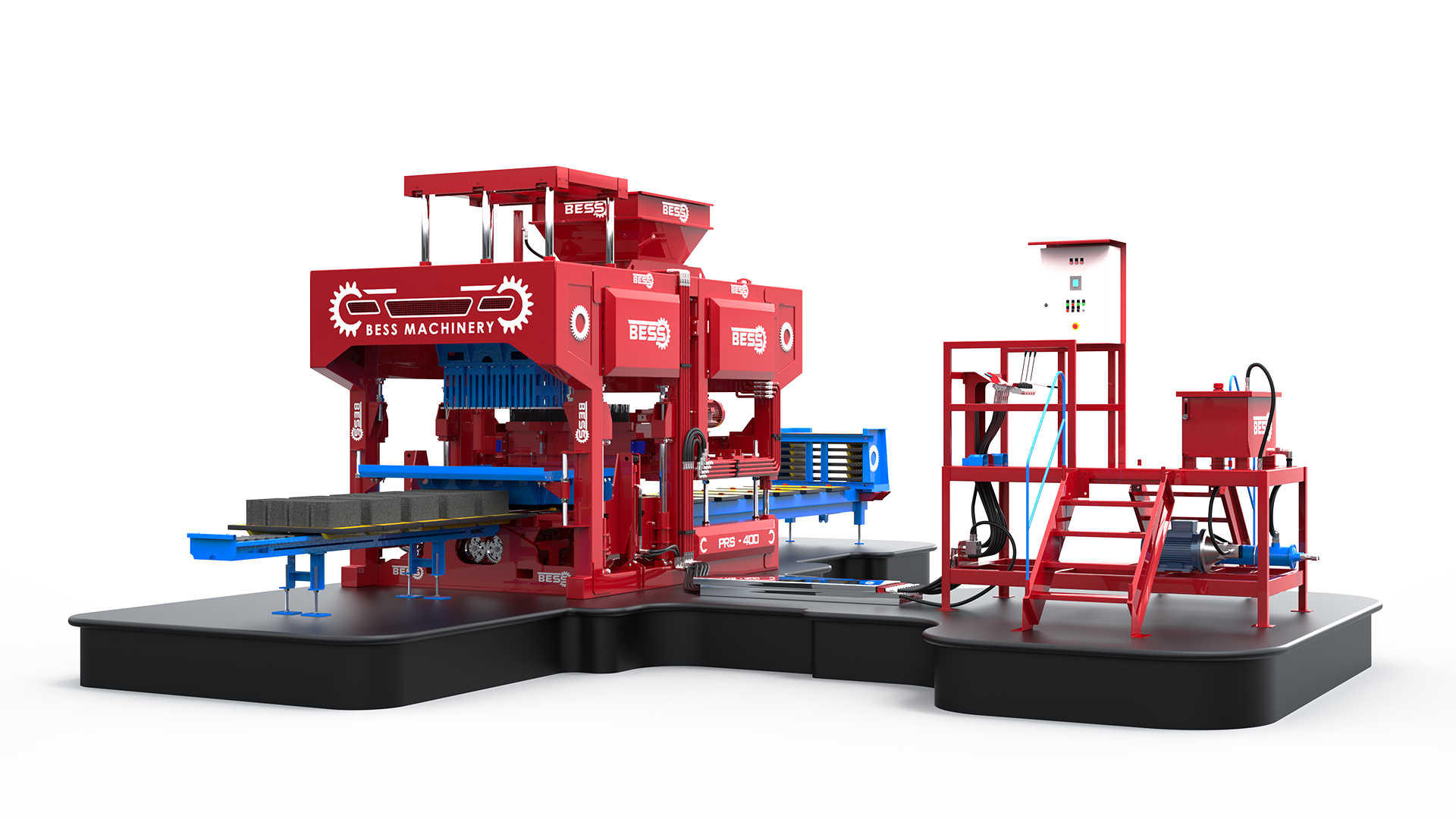 PRS 400 Yarı Otomatik Briket Makinesi - Beyazli Group