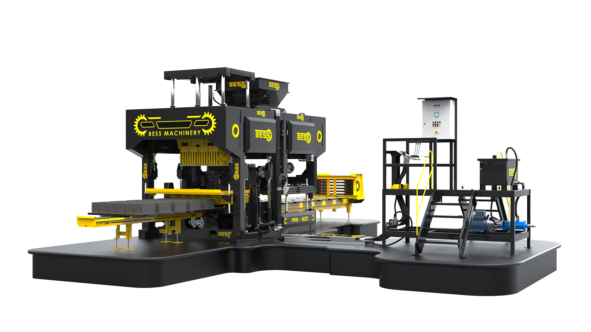 PRS 600 Yarı Otomatik Briket Makinesi - Beyazli Group