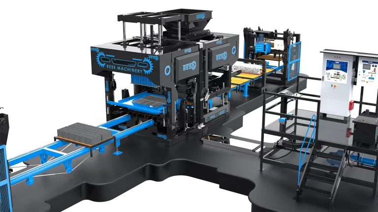 PRS1200 FullyAutomatic HollowBlockMakingMachine 5d7spgcb20m4