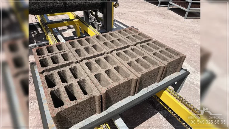 light-weight concrete hollow blocks A003