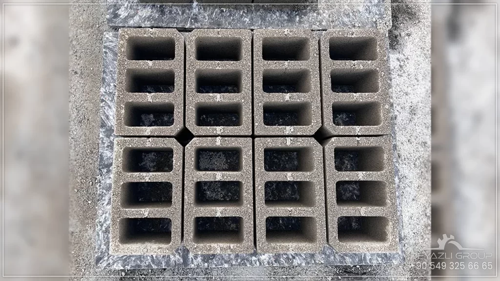 standard concrete hollow block A003 3